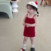 Детское платье KT с кошачьими бретелями, платье для малышки, в корейском стиле, новая летняя детская одежда, детское платье-жилет, изящное и модное. Детское платье KT с кошачьими бретелями, платье для малышки, в корейском стиле, новая летняя детская одежда, детское платье-жилет, изящное и модное.